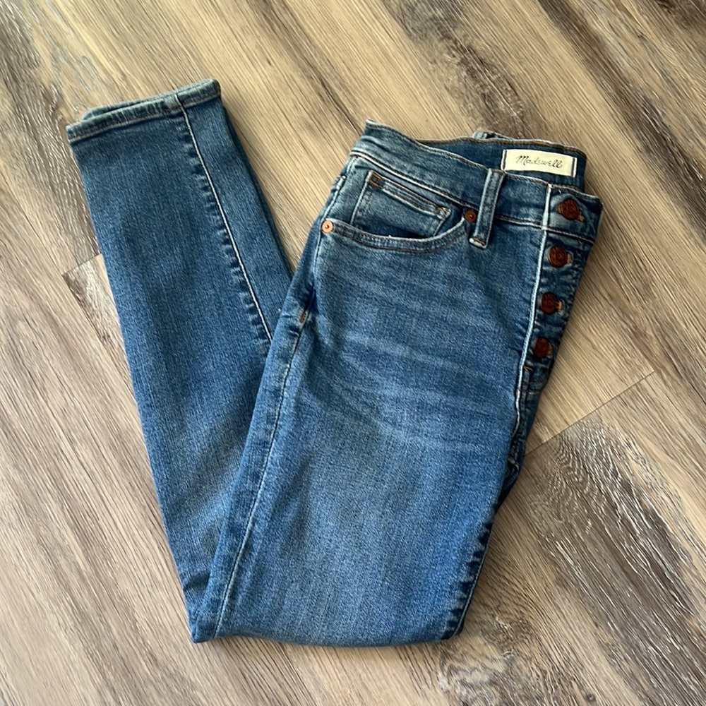 Madewell 9” Skinny Crop Mid-Rise Size 23